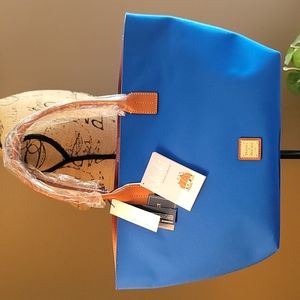 DOONEY AND BOURKE Blue Medium Russel Tote Bag